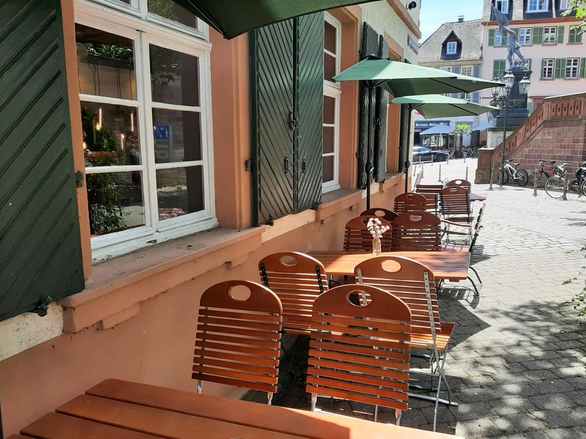 Historischer Adelshof Am Marktplatz, Atelier 70 M² فينهايم المظهر الخارجي الصورة
