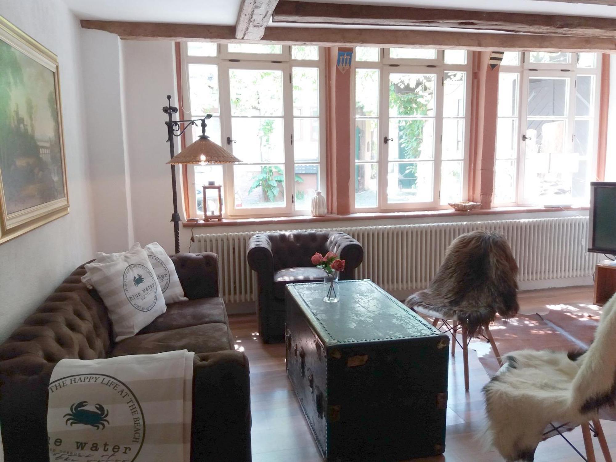 Historischer Adelshof Am Marktplatz, Atelier 70 M² فينهايم المظهر الخارجي الصورة