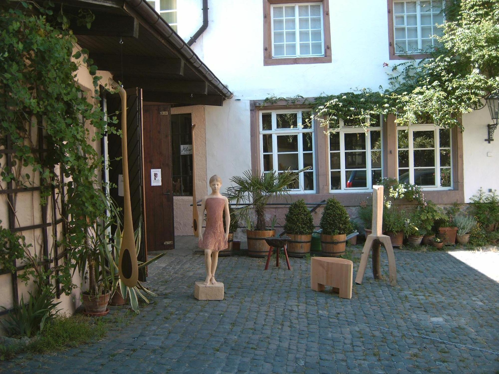 Historischer Adelshof Am Marktplatz, Atelier 70 M² فينهايم المظهر الخارجي الصورة